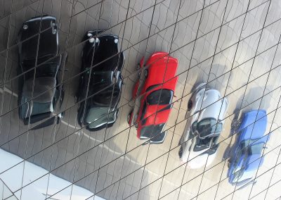 Vor dem Porsche Museum